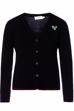 'rexy' motif cardigan, zdjęcie 1 'rexy' motif cardigan od Coach